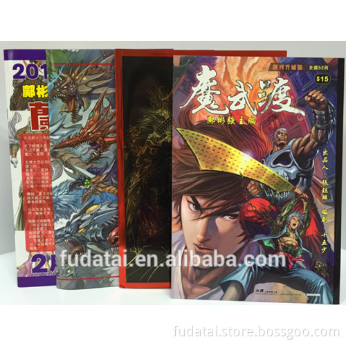 FDT custom soft cover full color perfect binding cartoon book